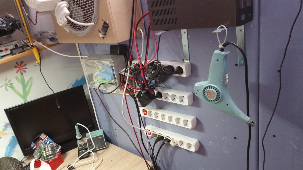 Vom Arbeitsplatz aus